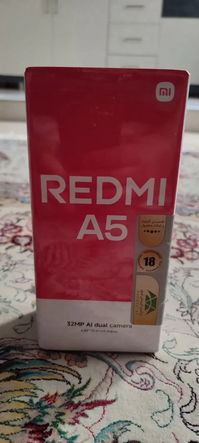 گوشی شیائومی A5   64GB مشکی|موبایل|تهران, مقدم|دیوار