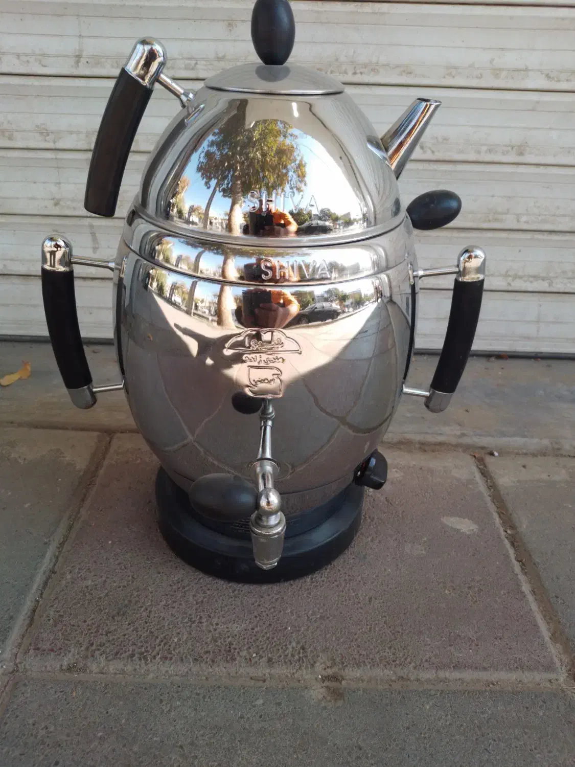 سماور برقی نو|سماور، چای‌ساز، قهوه‌ساز|هشتگرد, هشتگرد قدیم|دیوار