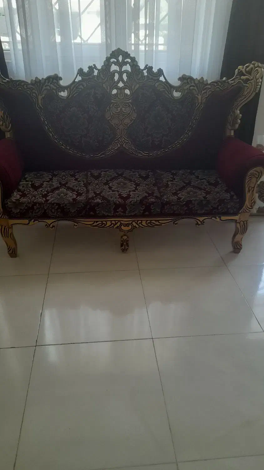 مبل هفت نفره وناهار خوری ۶نفره|مبلمان خانگی و میز عسلی|قدس, هفت جوی|دیوار