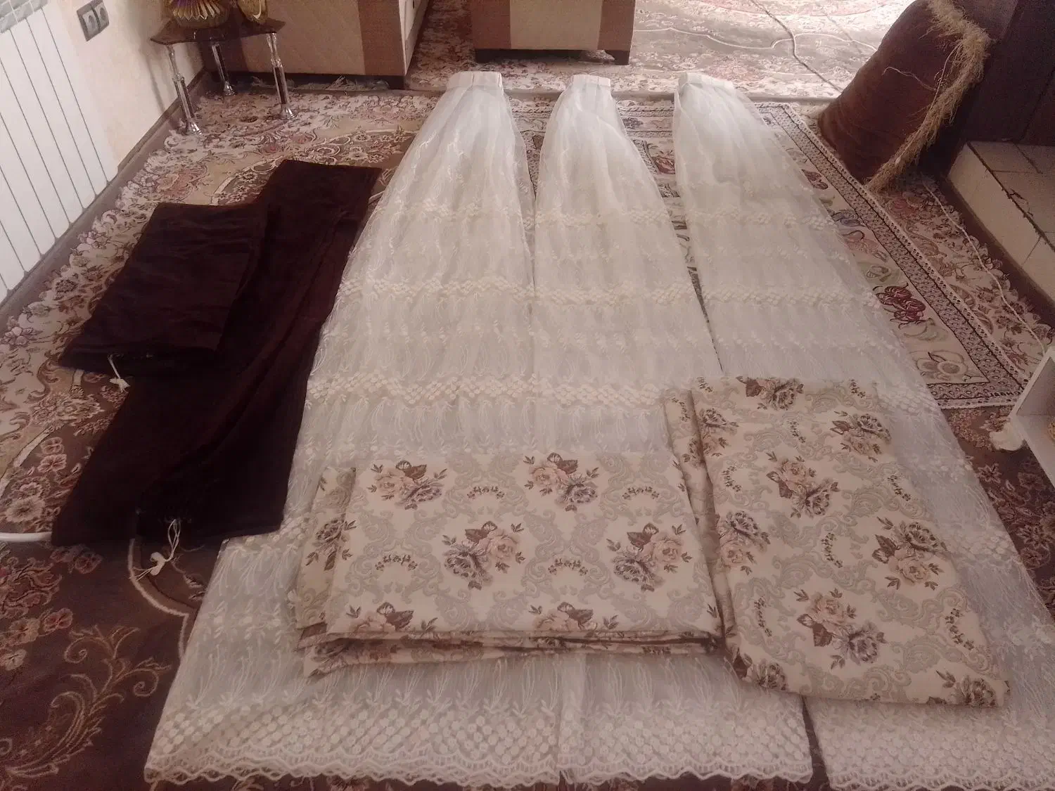 پرده|پرده، رانر، رومیزی|تربتحیدریه, شهرک ولیعصر|دیوار