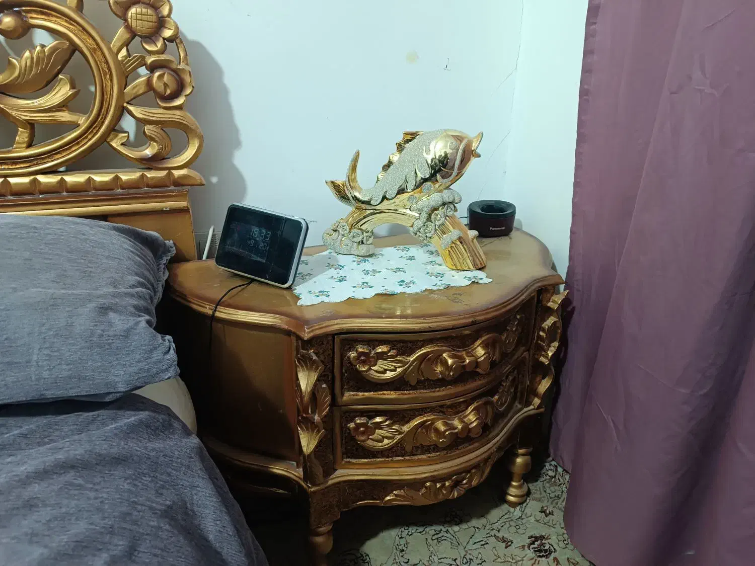 سرویس خواب دونفره|تخت و سرویس خواب|بناب, |دیوار