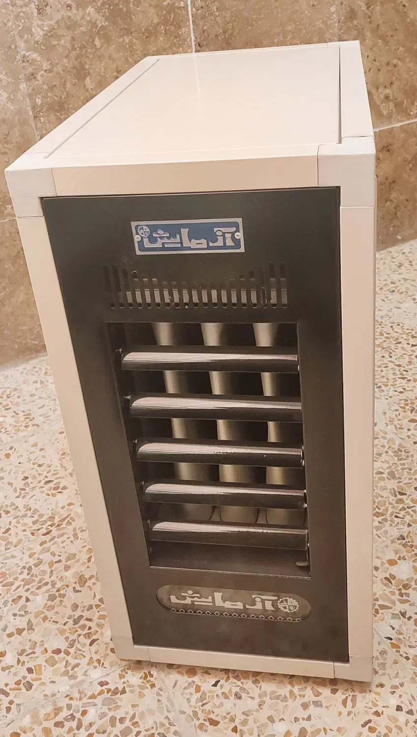 هیتر گازی فن دار آزمایش|بخاری، هیتر، شومینه|جوانرود, |دیوار