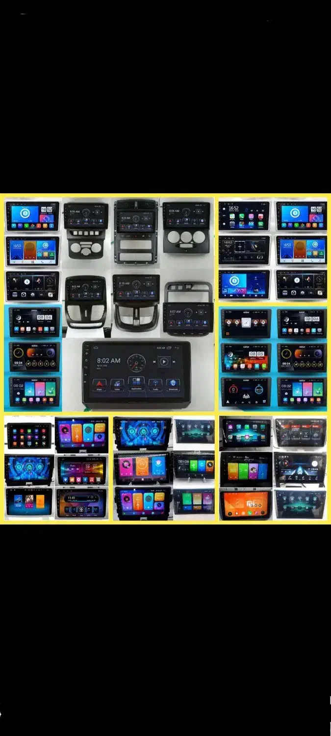 مانیتور اندروید انواع خودرو نقدی و شرایطی|قطعات یدکی و لوازم جانبی|اردبیل, |دیوار