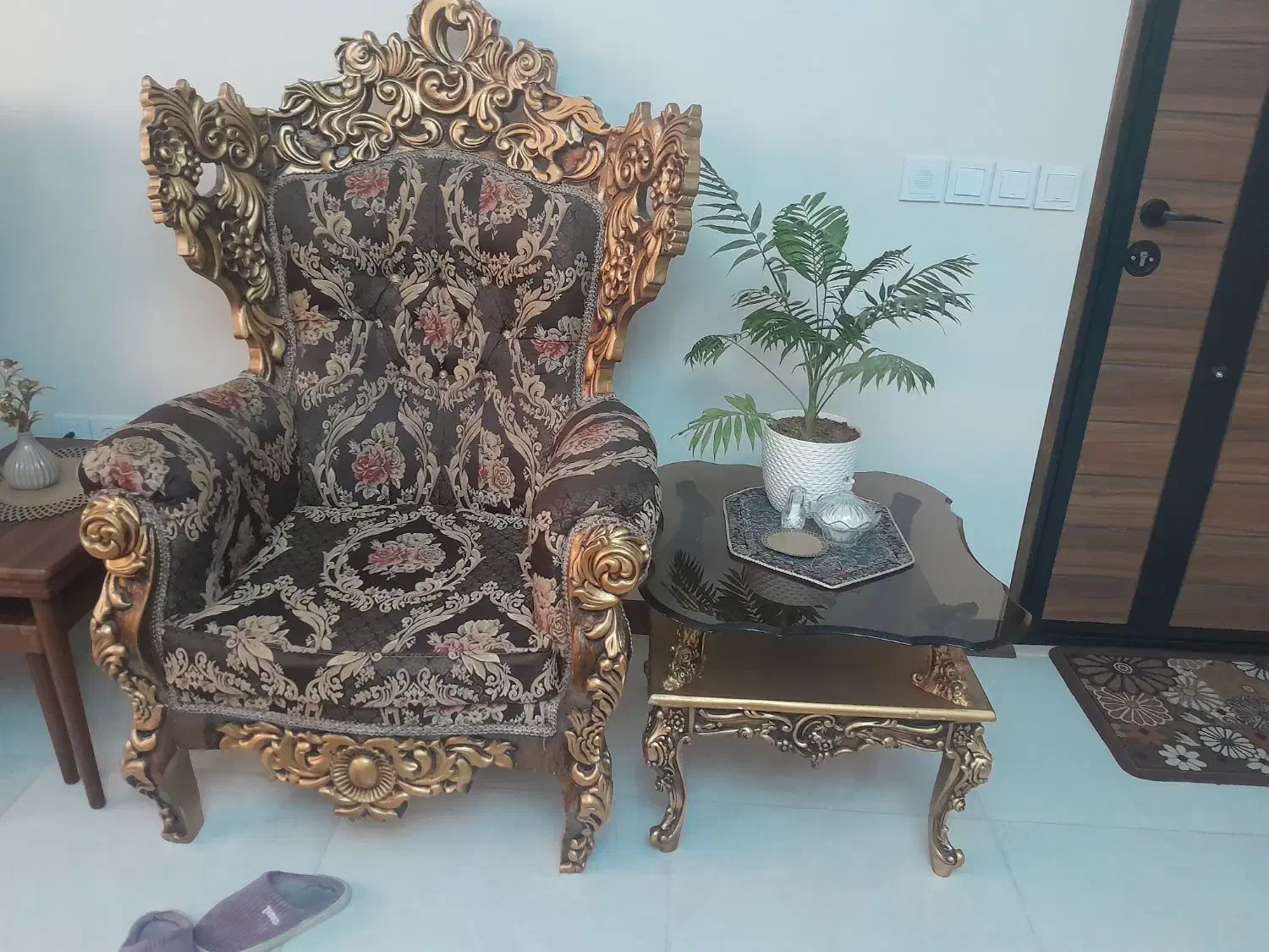 مبل۹نفره استیل|مبلمان خانگی و میز عسلی|گرمدره, |دیوار