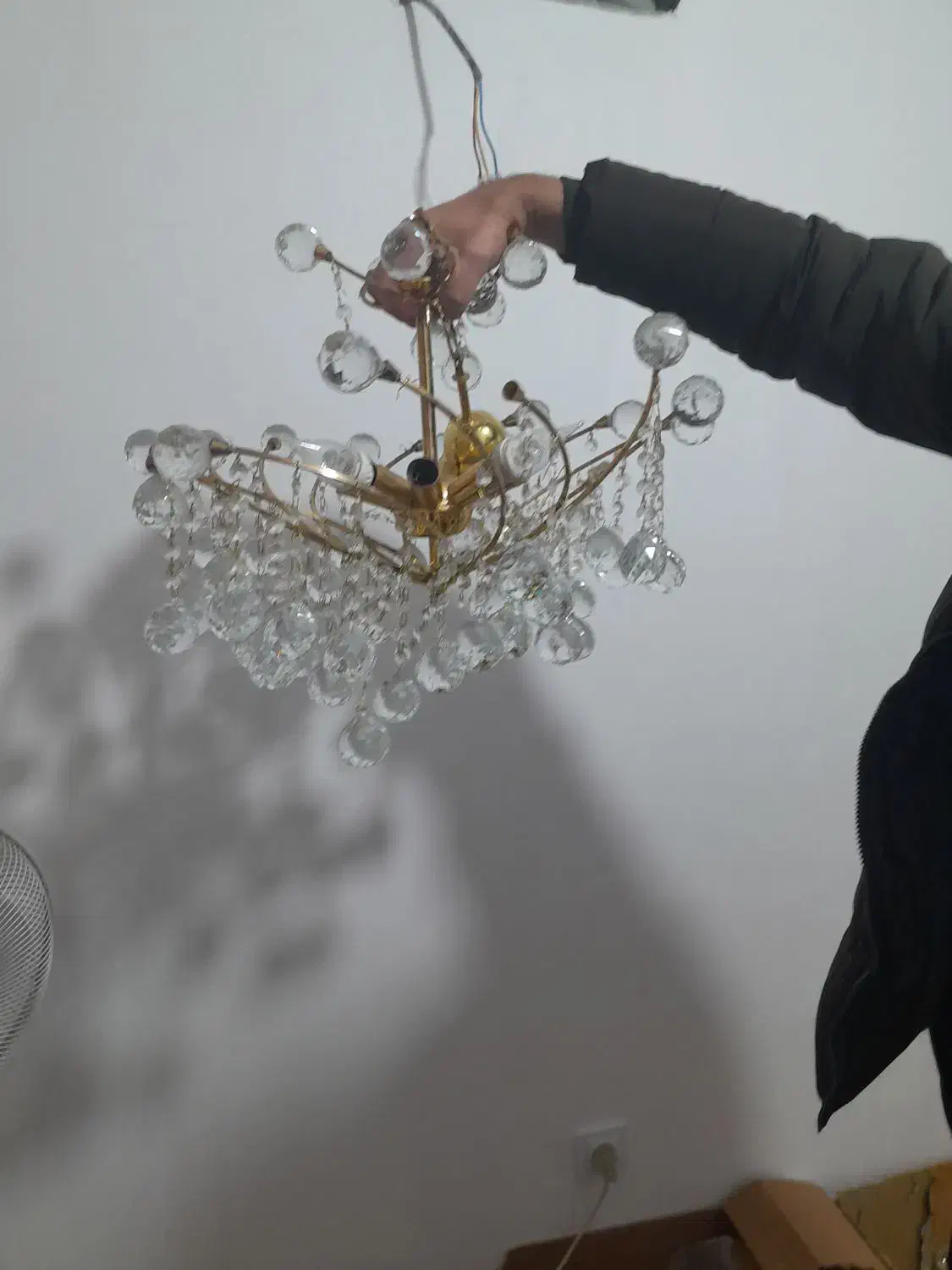 لوستر|لوستر و چراغ آویز|شیراز, شاه قلی بیگی|دیوار