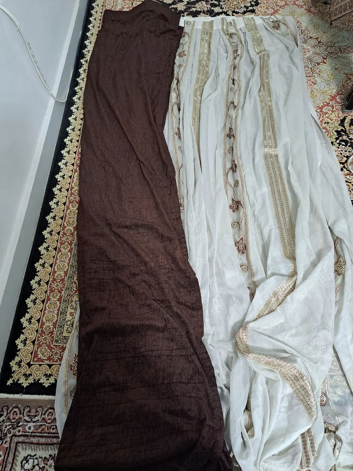 پرده|پرده، رانر، رومیزی|لاهیجان, خمیر کلایه|دیوار