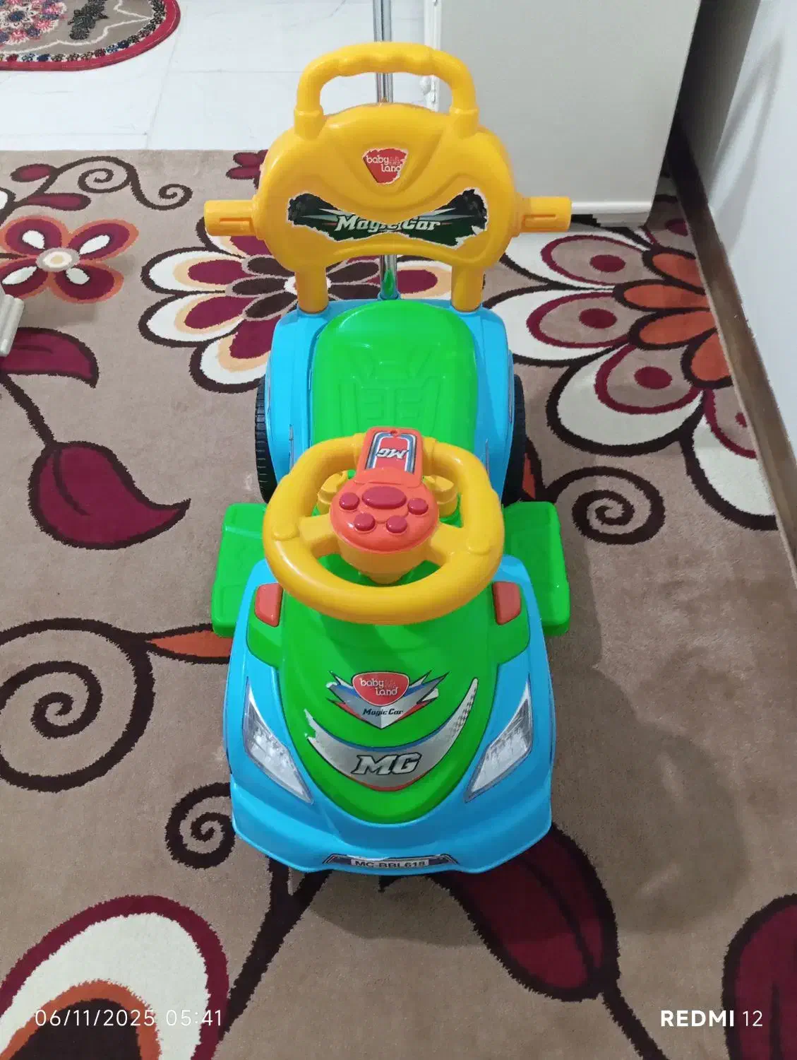 ماشین چهار چرخ دستی|اسباب‌بازی بچه|هشتگرد, شهرک المهدی|دیوار