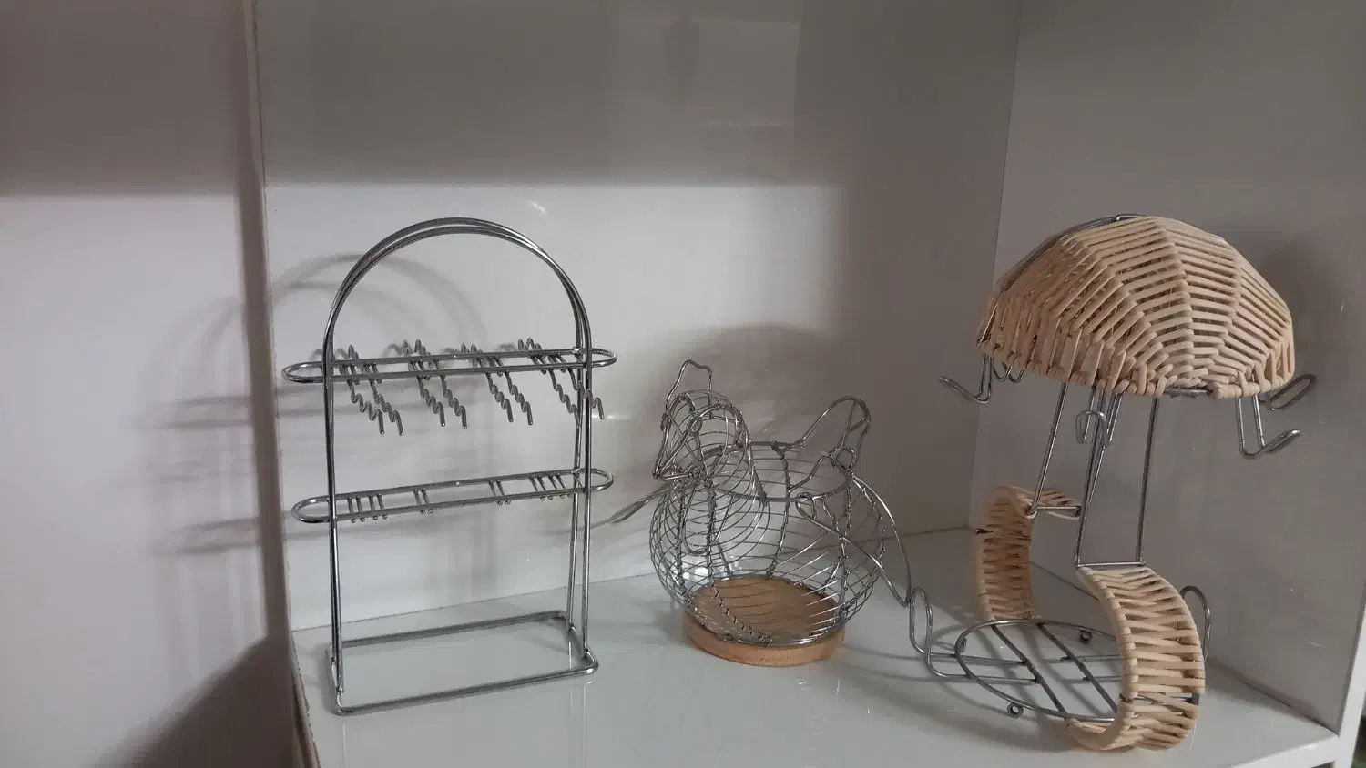 استند استیل قاشق وچنگال ،استندفنجان ،جاتخم مرغی|ظروف سرو و پذیرایی|قم, شهرک قدس|دیوار