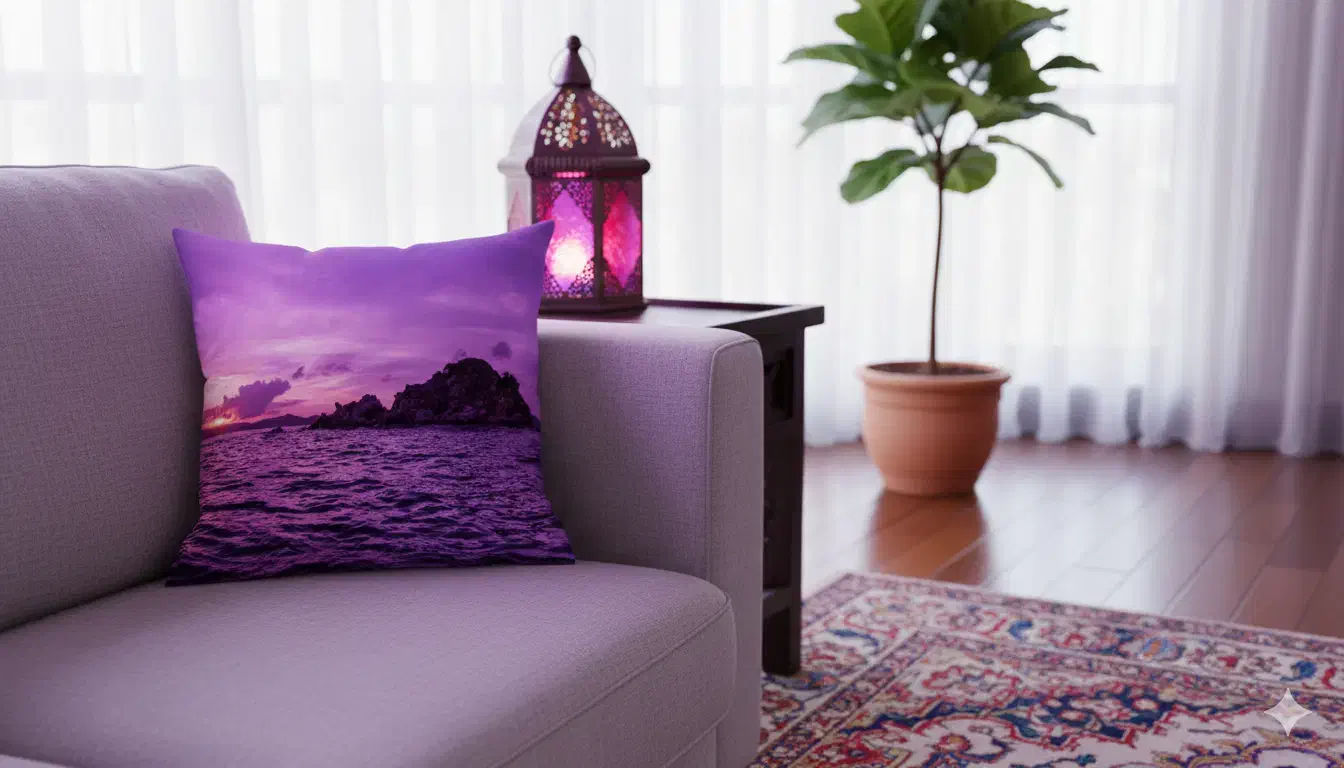 رنگ بده به دکور خونت، با کوسن‌های خوش‌رنگ|رختخواب، بالش، پتو|تبریز, |دیوار