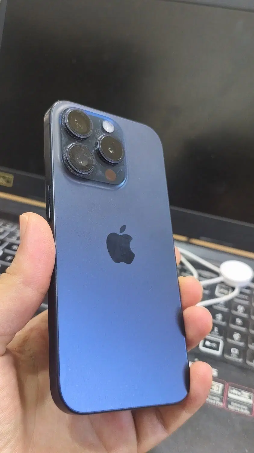 iphone 15pro blue zaa|موبایل|خمینیشهر, |دیوار