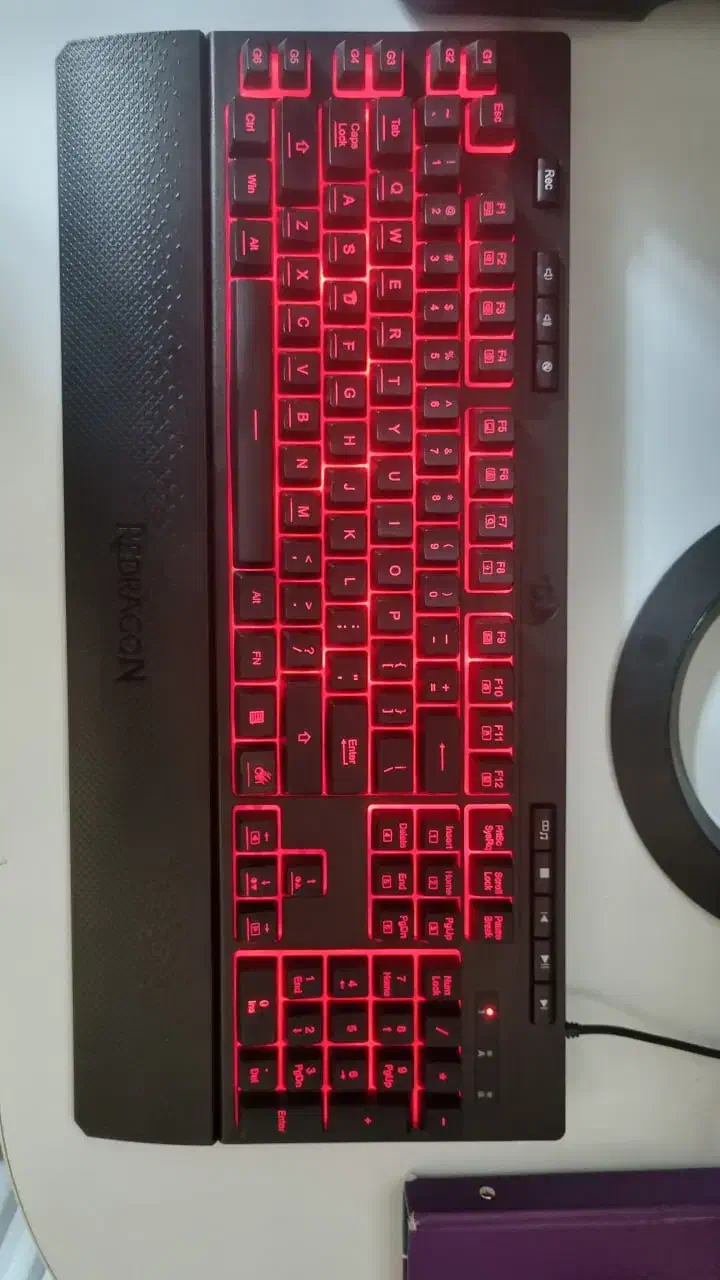 کیبورد ردراگون K512 Shiva مشکی|قطعات و لوازم جانبی رایانه|اراک, |دیوار