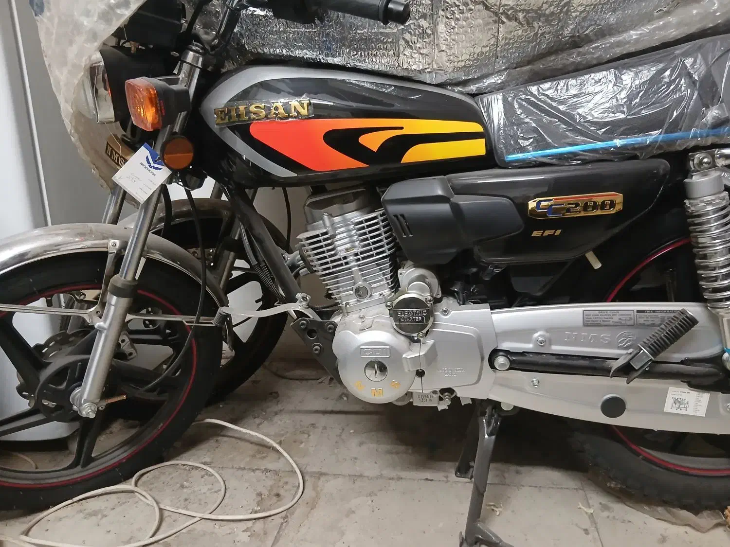 موتورسیکلت احسان ۲۰۰خشک و صفر|موتورسیکلت|مشهد, هنرور|دیوار