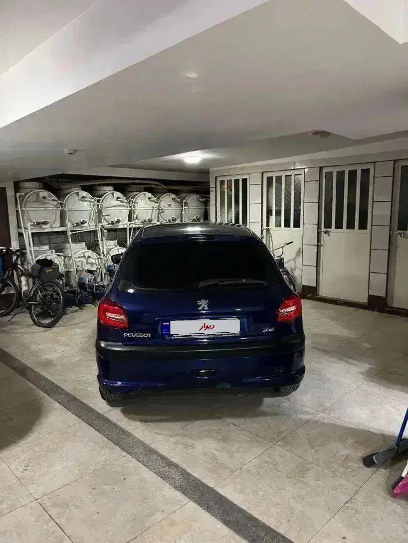 206 بدونه رنگ مدل ۹۸ فوری|خودرو سواری و وانت|خرم‌آباد, |دیوار