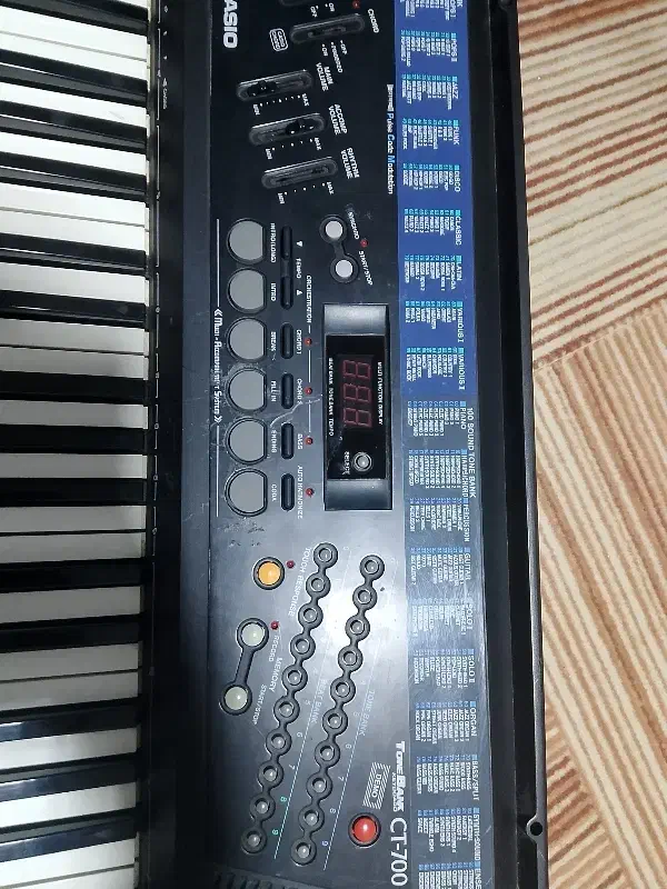 ارگ CT-700|پیانو، کیبورد، آکاردئون|گرگان, |دیوار