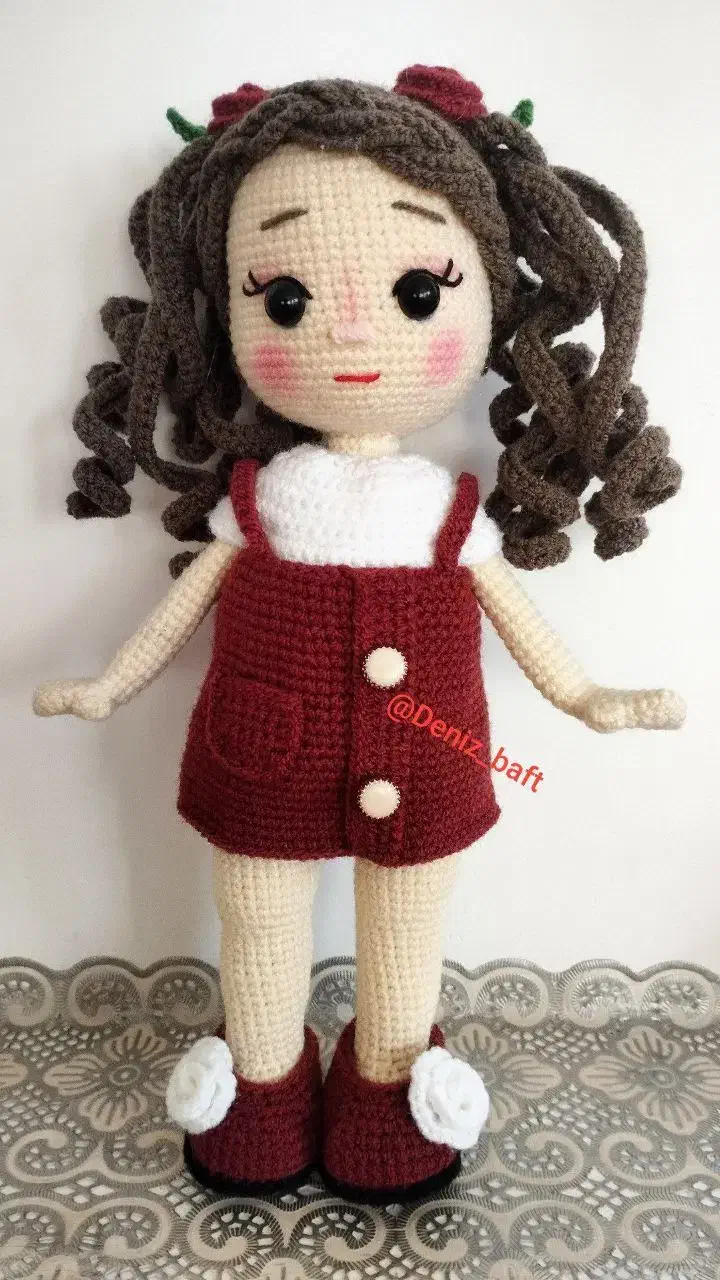 عروسک دختر یارن|اسباببازی|زارچ, |دیوار