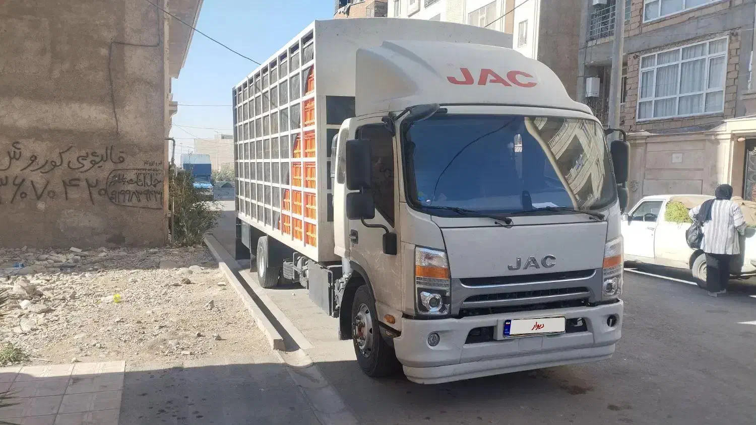 یک دستگاه کامیونت جک 9تن|خودرو سنگین|شریفآباد, |دیوار