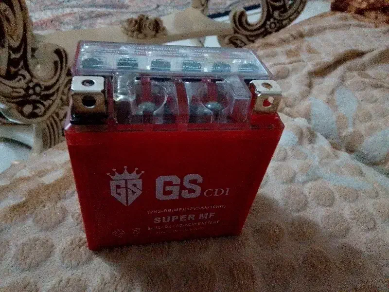 باتری ۳ آمپر ۱۲ ولت|دوچرخه، اسکیت، اسکوتر|میانه, |دیوار