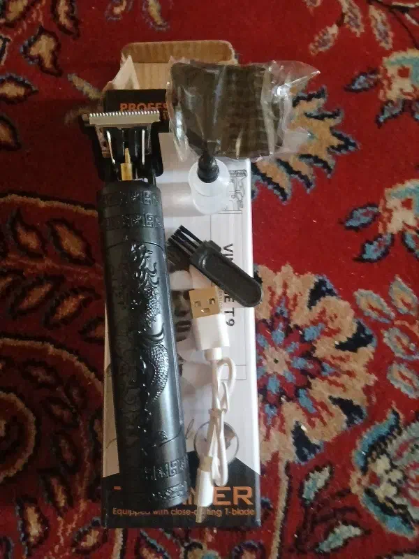 ماشین اصلاح T9تیغه استیل زد زنگ|آرایشی، بهداشتی، درمانی|فارسان, |دیوار