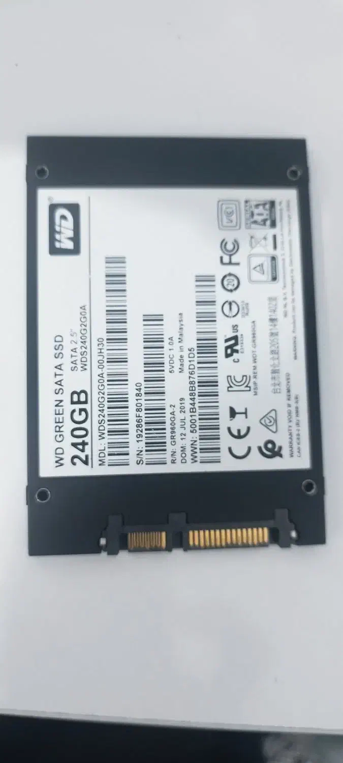 دو عدد ssd 240|قطعات و لوازم جانبی رایانه|کرمان, |دیوار