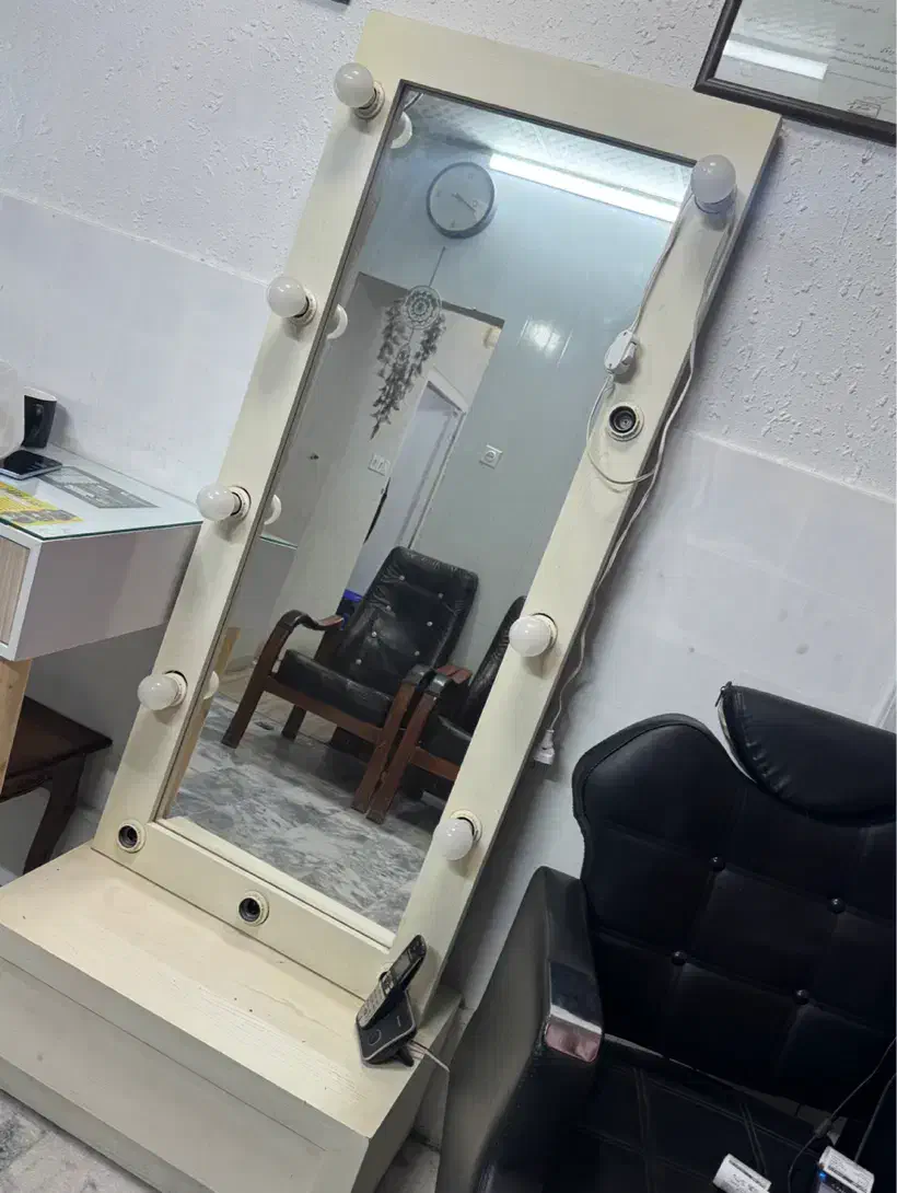 آیینه قدی چراغ دار|آینه|مشهد, خرمشهر|دیوار