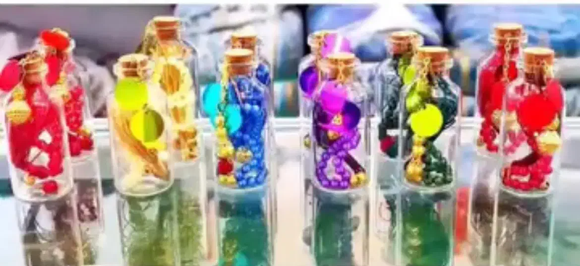 گیفت های شیشه ای تسبیح دار مناسب سوغات حج و عمره|صنایع دستی و سایر لوازم تزئینی|قشم, |دیوار