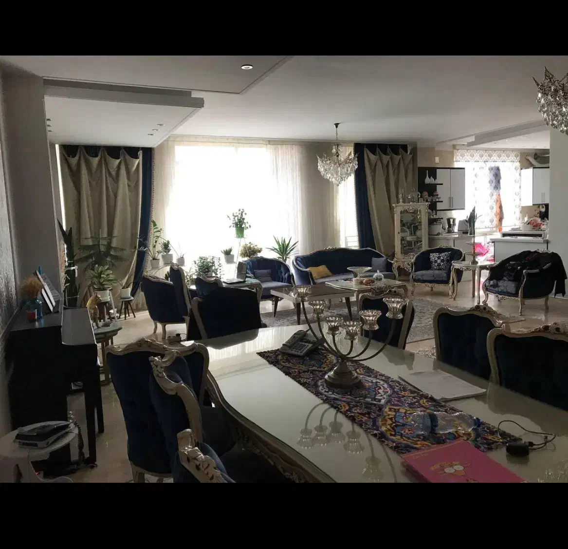 ۱۷۸ متر // سالن پرده خور// سه خواب تهرانسر|فروش آپارتمان|تهران, باشگاه نفت|دیوار