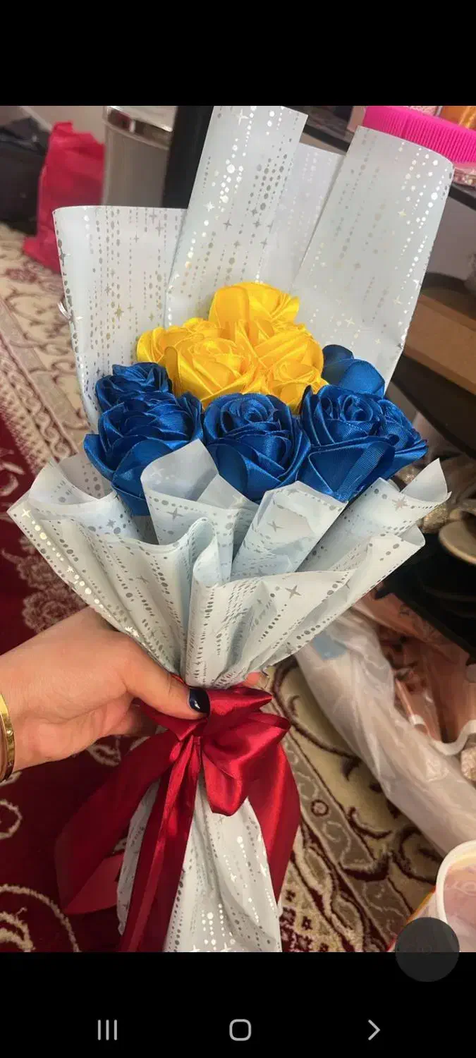 گل روبانی|گل مصنوعی|مرودشت, سهلآباد|دیوار