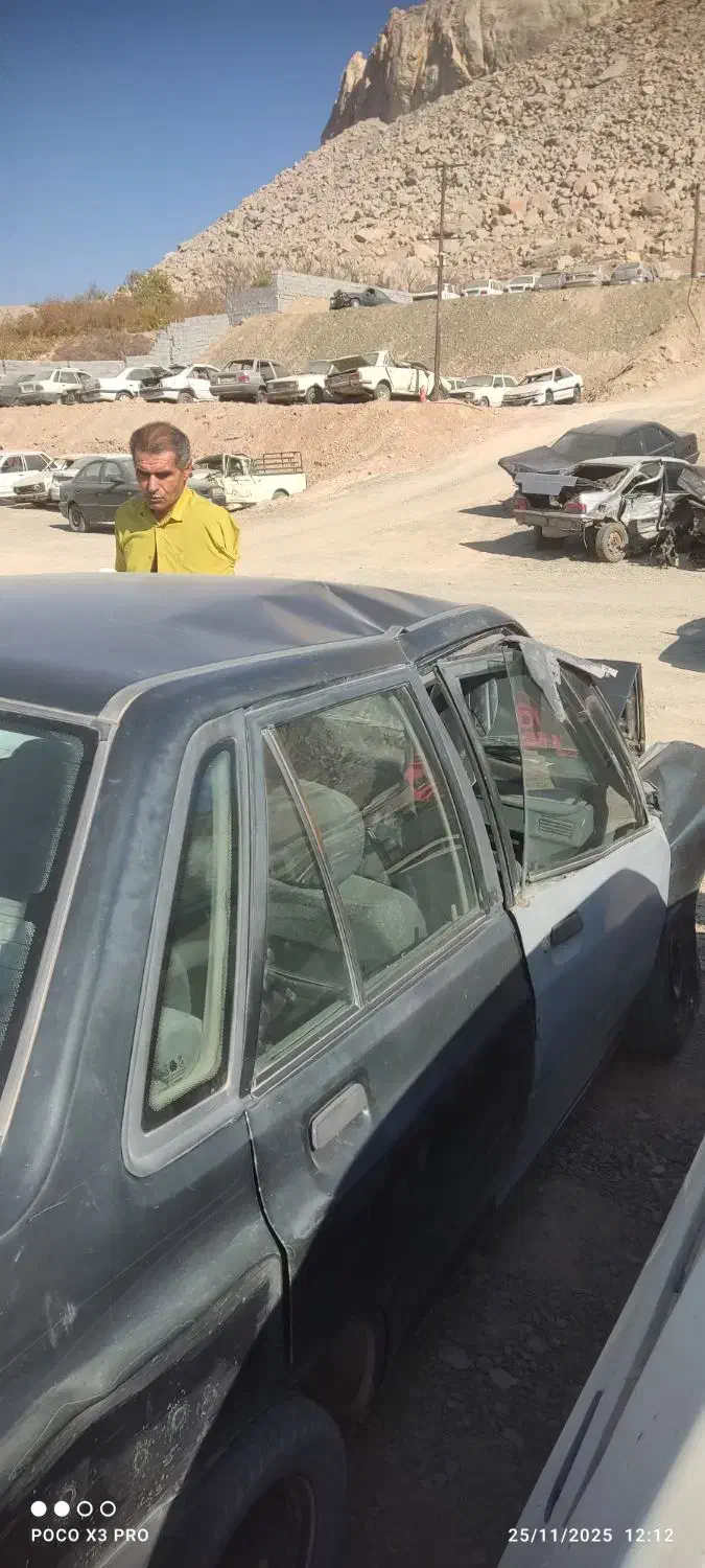 پراید مدل 84 تصادفی|خودرو سواری و وانت|ابریشم, |دیوار