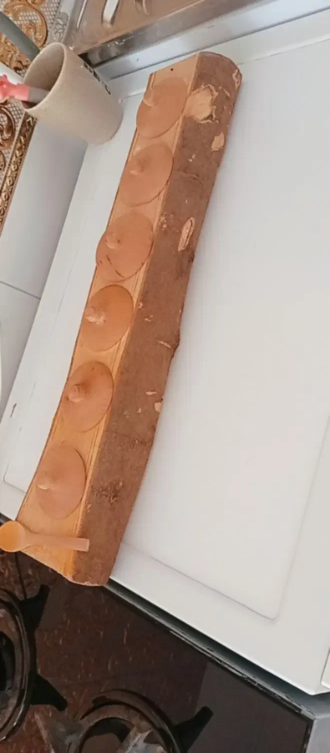 جا ادویه تنه درخت|آب‌چکان و نظم‌دهنده ظروف|جوانرود, |دیوار