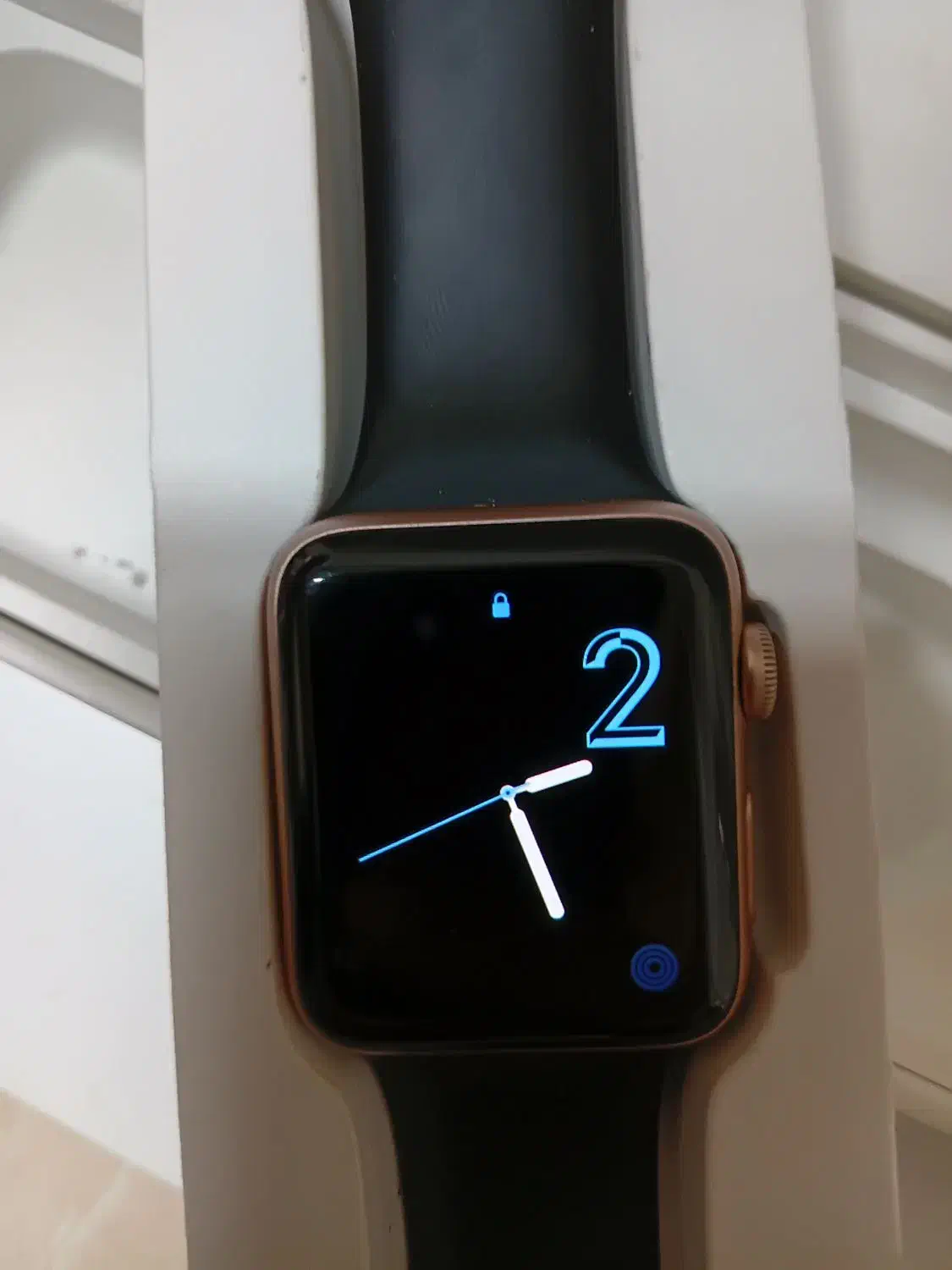 اپل واچ سری3سایز42 اصلی کارتون بزرگ|ساعت|داران, |دیوار