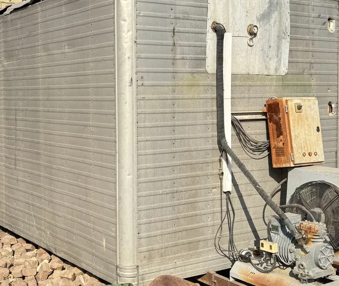 سردخانه زیر صفر|ماشین‌آلات صنعتی|بم, |دیوار