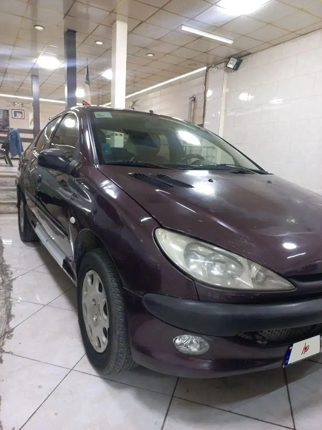 206 مدل 91 بی رنگ|خودرو سواری و وانت|قیامدشت - خاورشهر, |دیوار