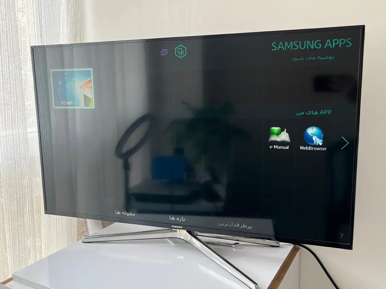 تلوزیون سامسونگ ۴۰اینچ|تلویزیون و پروژکتور|اسلامشهر, زرافشان|دیوار
