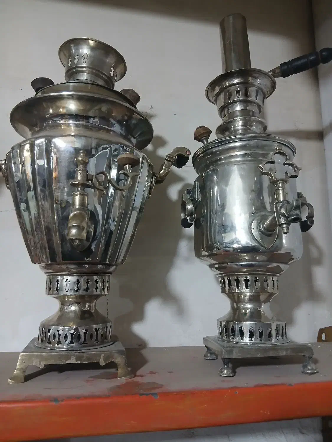 سماور ورشو زغالی|کلکسیون اشیاء عتیقه|خمینیشهر, |دیوار