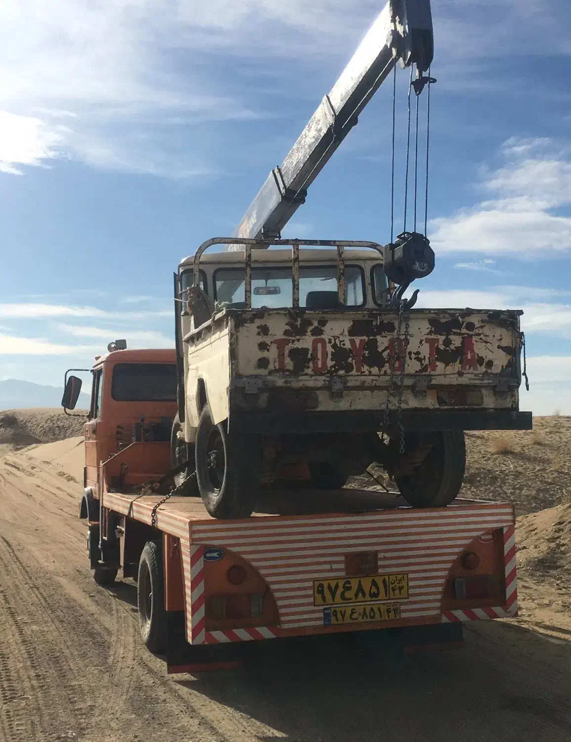 خدمات جرثقیل|خدمات حمل و نقل|کاشان, قطب راوندی|دیوار