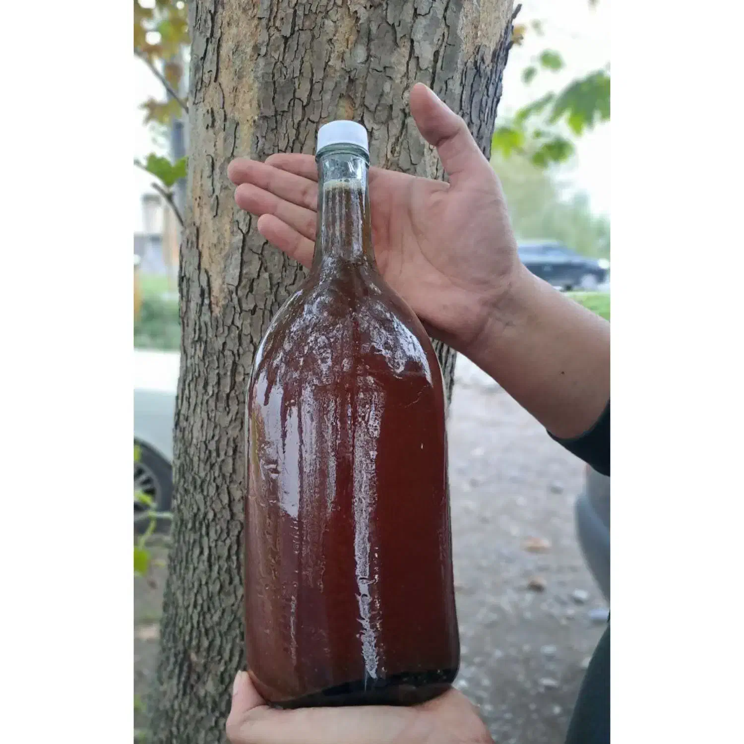 سرکه خرما کاملا طبیعی بدون مواد افزودنی|خوردنی و آشامیدنی|کاشان, درب زنجیر|دیوار