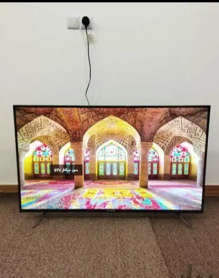 تلوزیون اسمارت فورکی ۵۵اینچ در حد نو فقط ۲۲ملیون|تلویزیون و پروژکتور|نهاوند, |دیوار