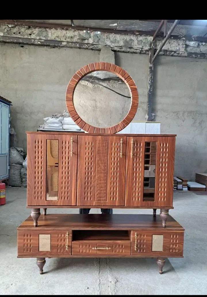 آینه کنسول الماس|بوفه، ویترین، کنسول|ملارد, |دیوار