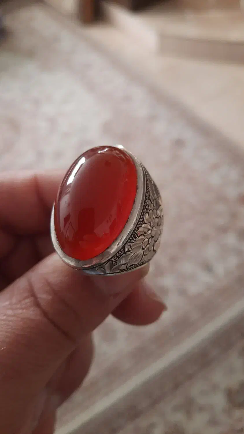 انگوشتر عقیق|جواهرات|گرمسار, |دیوار