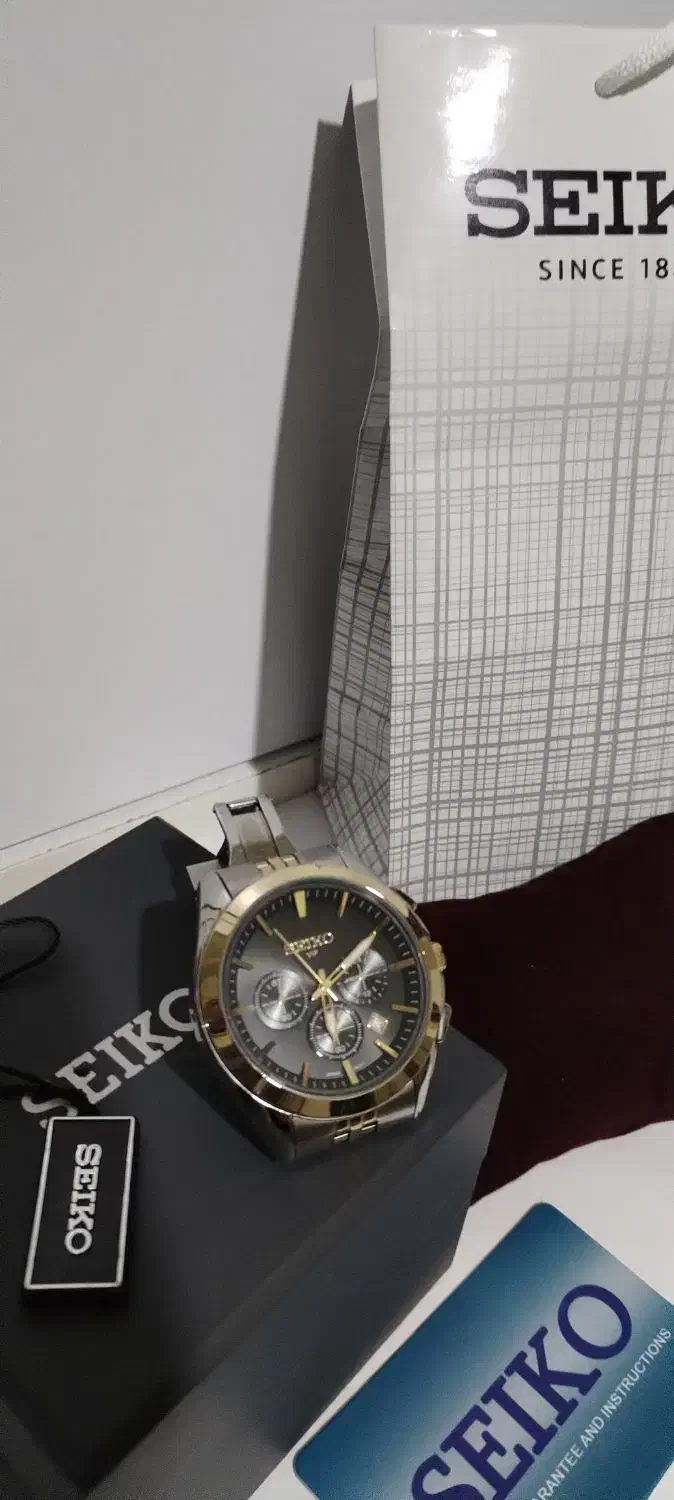 ساعت SEIKO سه موتوره ژاپنی|ساعت|نهاوند, |دیوار