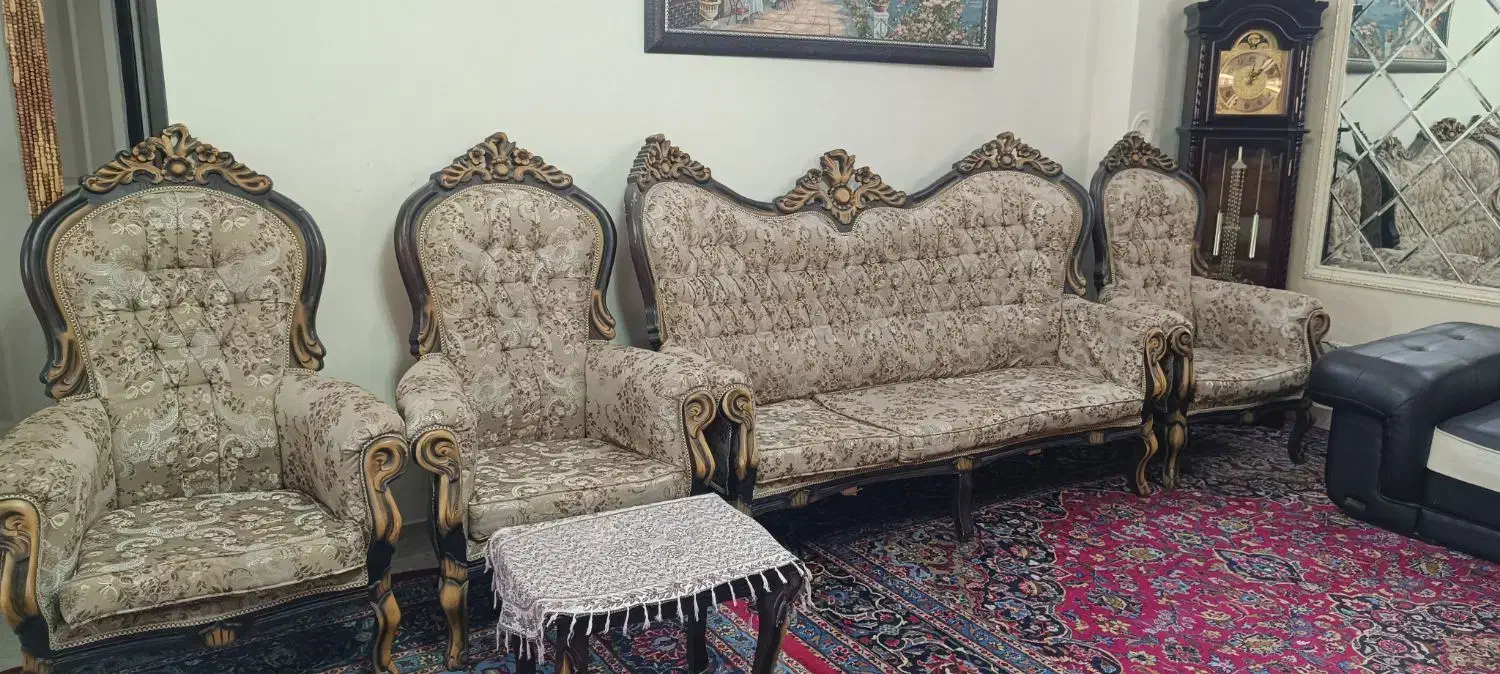 مبل استیل 9 نفره|مبلمان خانگی و میز عسلی|مشهد, چهارچشمه|دیوار