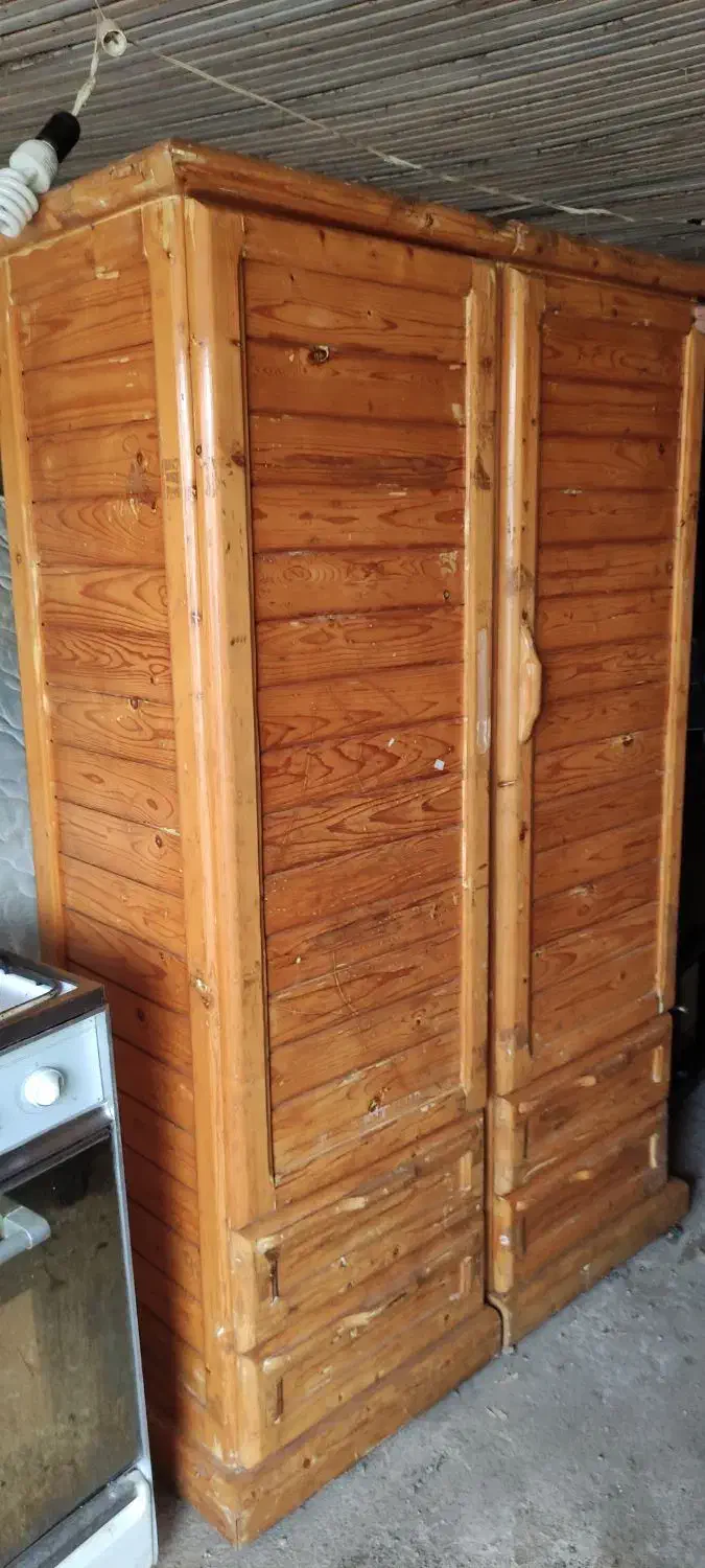 دوعدد کمد آویز لباس وکشو دار درحدنو4200|جاکفشی، کمد، دراور|لنگرود, |دیوار