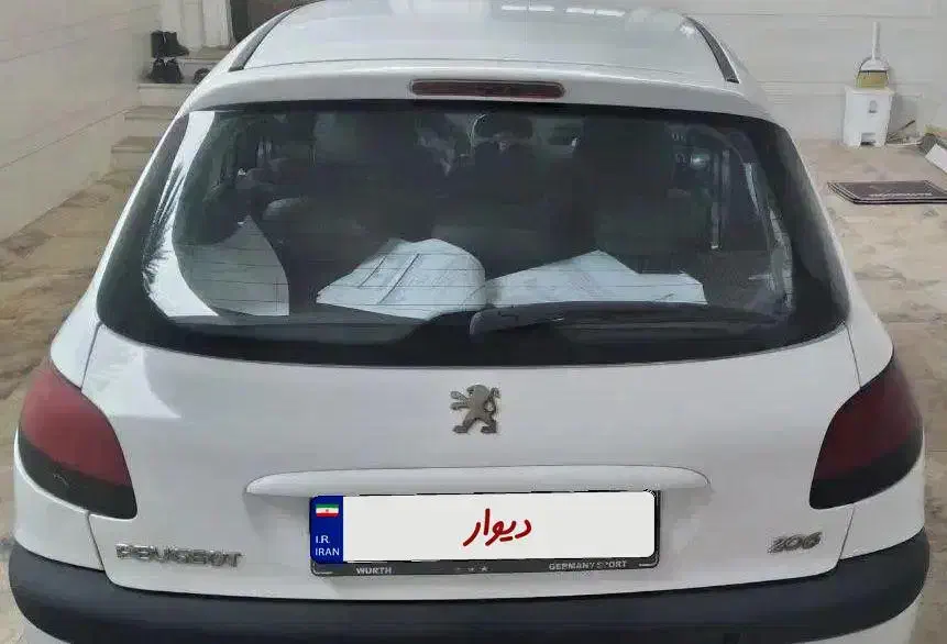 ۲۰۶ تیپ ۵ مدل ۹۳|خودرو سواری و وانت|دزفول, |دیوار