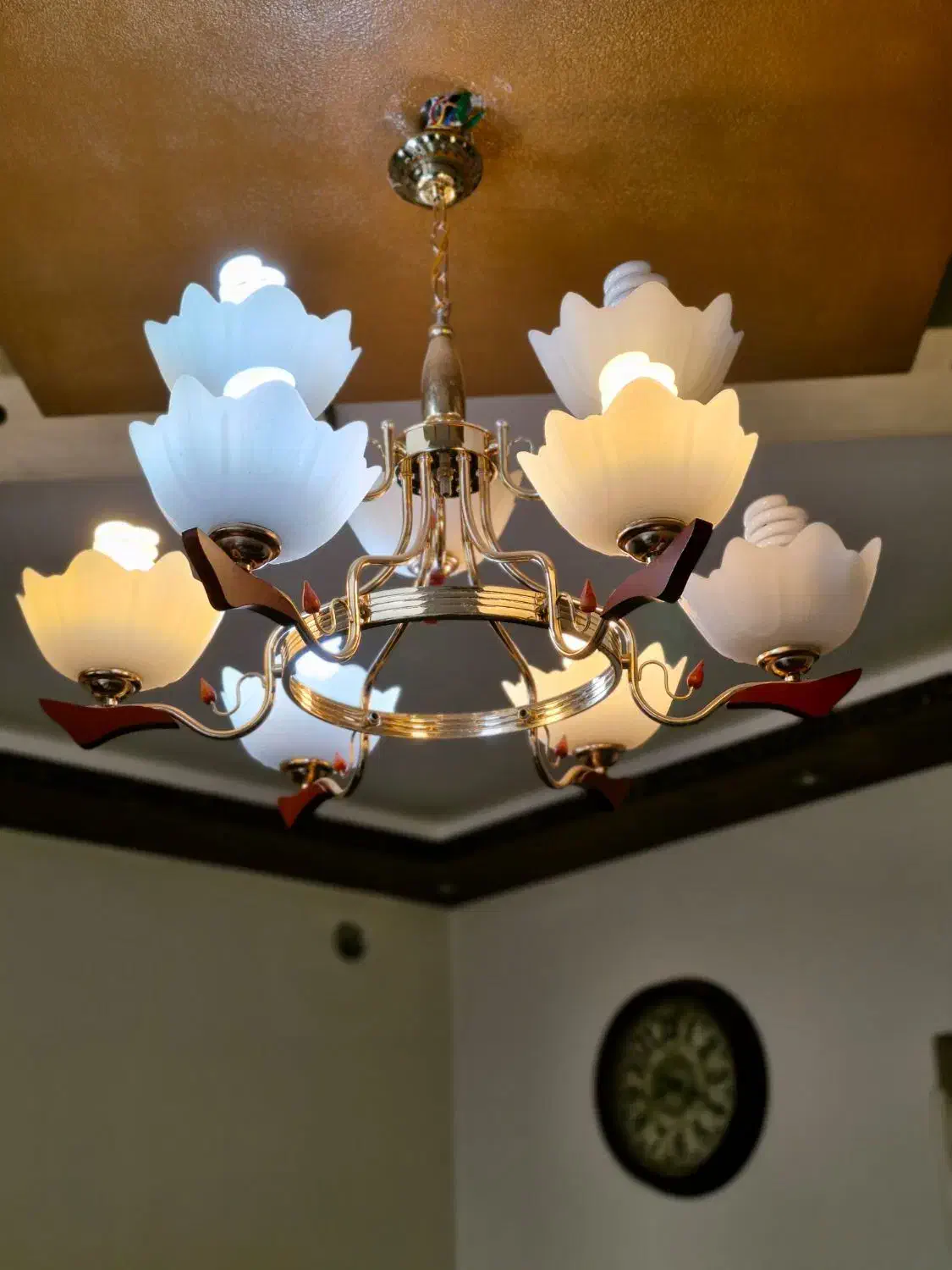 لوسترسالم دوعدد|لوستر و چراغ آویز|نجف‌آباد, ویلاشهر|دیوار