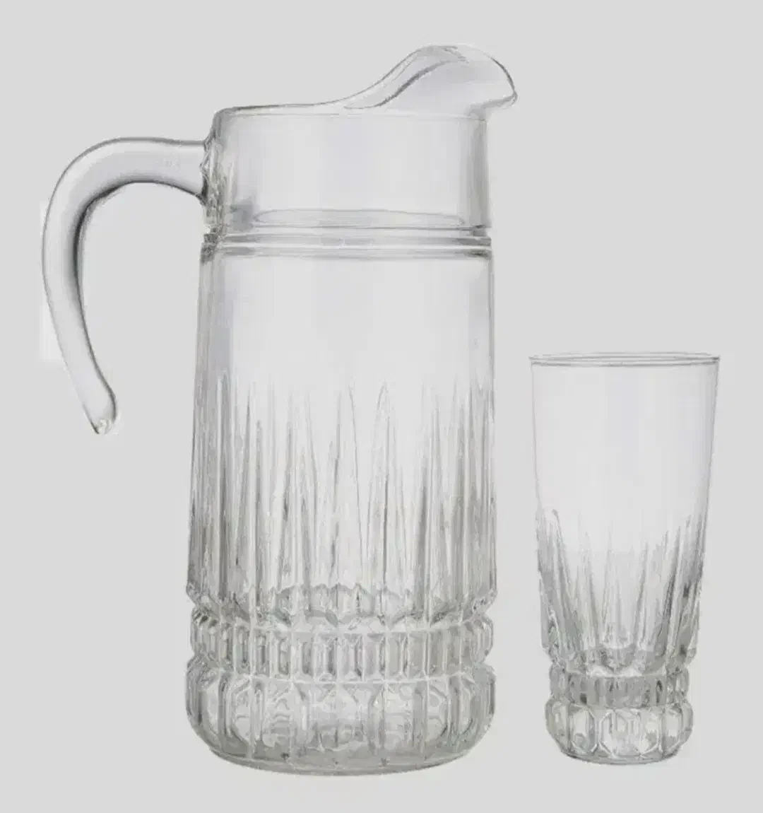 پارچ و لیوان نو و استفاده نشده فرانسه|ظروف سرو و پذیرایی|تبریز, |دیوار