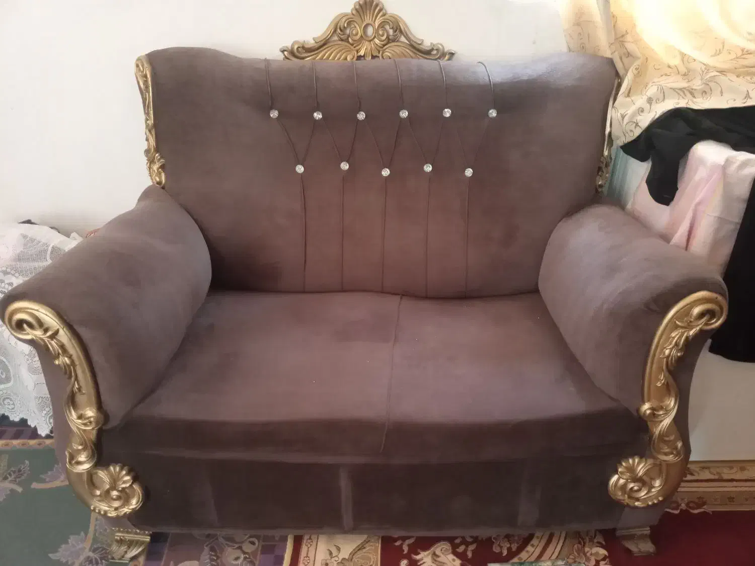 مبل ۷ نفره کاملا نو|مبلمان خانگی و میز عسلی|جیرفت, |دیوار