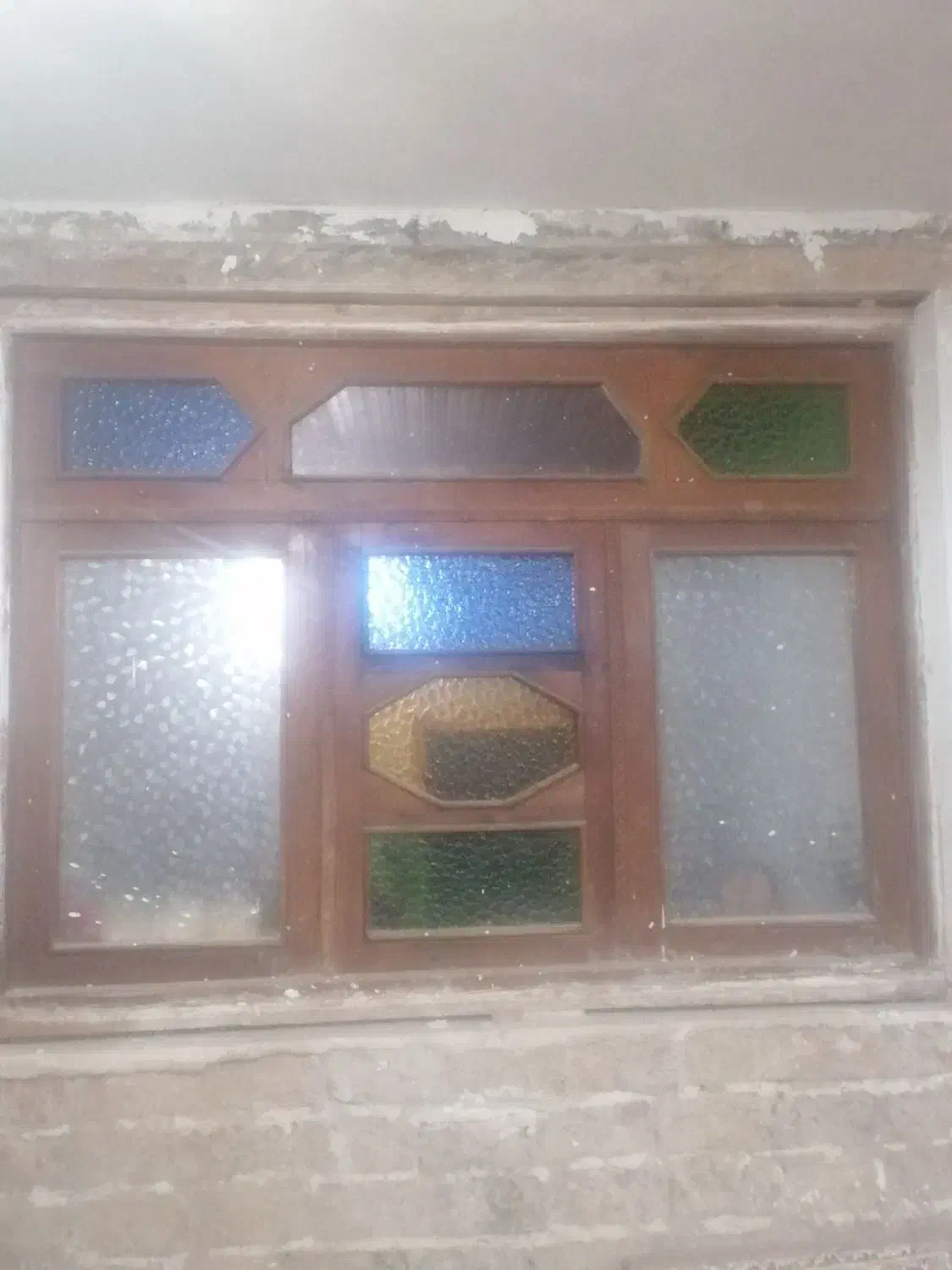 پنجره طرح قدیم|مصالح و تجهیزات ساختمان|سنگر, |دیوار