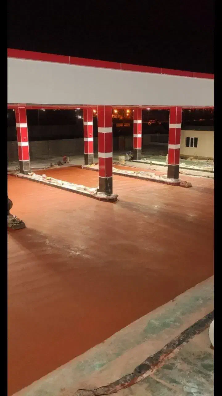 بتن ریزی کف با ماله پروانه ای و تراز لیزری|خدمات پیشه و مهارت|زنجان, |دیوار