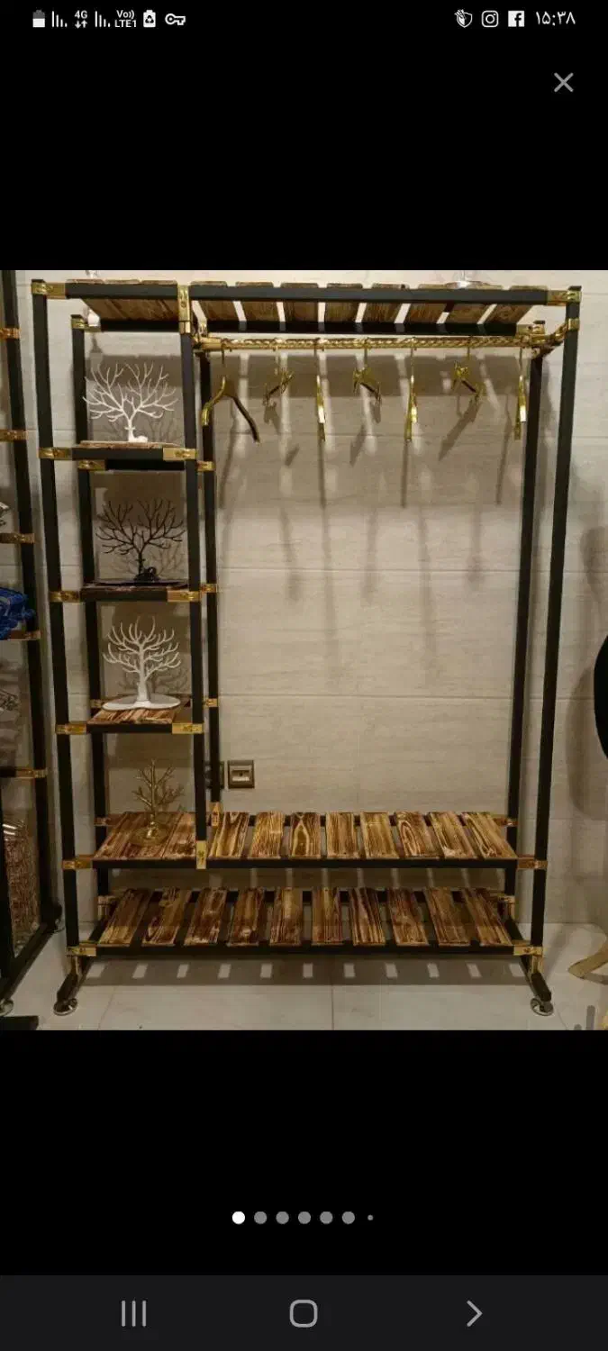 جالباسی رگال‌کف چوب|فروشگاه و مغازه|مشهد, اروند|دیوار