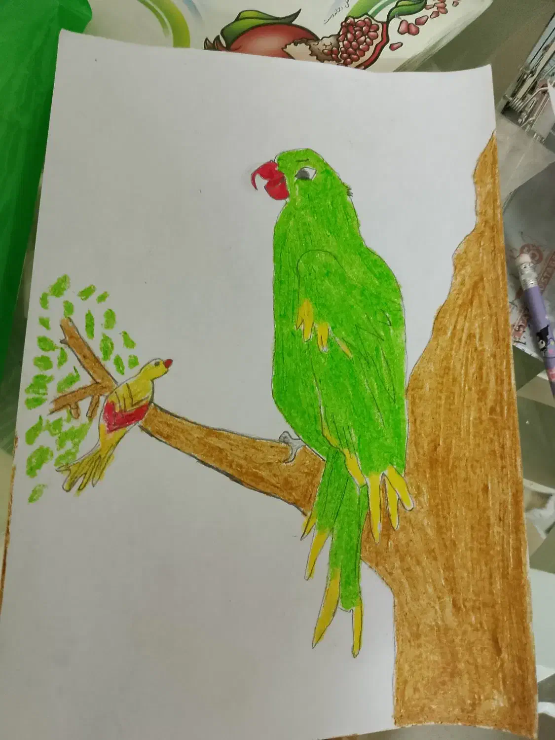 کار طراحی نقاشی|تابلو، نقاشی، عکس|گلستان (تهران), |دیوار